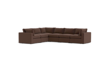 Load image into Gallery viewer, Ciello - Sectional - Chocolate - Regular Backrest