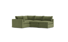 Load image into Gallery viewer, Ciello XL - Sectional - Cypress Green - Regular Backrest