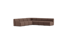 Load image into Gallery viewer, Cassini - Corner Sectional - Chocolate