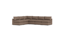 Load image into Gallery viewer, Ciello XL - Sectional - Mocha - Regular Backrest