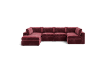 Load image into Gallery viewer, Ciello XL - Sectional - Bordeaux - Regular Backrest