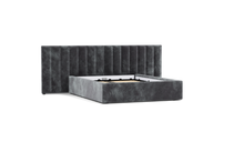 Load image into Gallery viewer, Ara Bed - Full - Upholstered - Cobblestone - Non-storage
