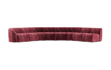 Load image into Gallery viewer, Cassini - Wedge Sectional - Bordeaux
