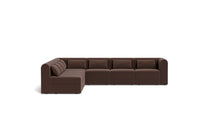 Load image into Gallery viewer, Atmosphere Storage - Sectional - Rounded Backrest - Chocolate
