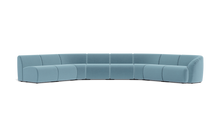 Load image into Gallery viewer, Cassini - Wedge Sectional - Aqua
