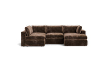 Load image into Gallery viewer, Ciello XL - Sectional - Espresso - Regular Backrest
