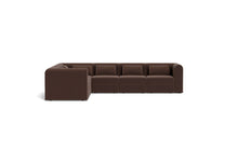 Load image into Gallery viewer, Atmosphere Storage - Sectional - Rounded Backrest - Chocolate
