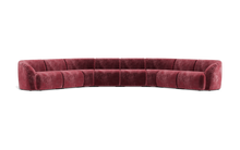 Load image into Gallery viewer, Cassini - Wedge Sectional - Bordeaux
