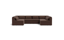 Load image into Gallery viewer, Atmosphere Storage - Sectional - Rounded Backrest - Chocolate
