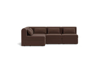 Load image into Gallery viewer, Atmosphere Storage - Sectional - Rounded Backrest - Chocolate
