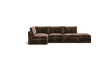 Load image into Gallery viewer, Ciello XL - Sectional - Espresso - High Angled
