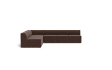 Load image into Gallery viewer, Atmosphere Storage - Sectional - Regular Backrest - Chocolate

