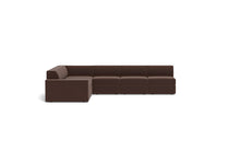 Load image into Gallery viewer, Atmosphere Storage - Sectional - Regular Backrest - Chocolate
