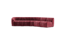 Load image into Gallery viewer, Cassini - Wedge Sectional - Bordeaux
