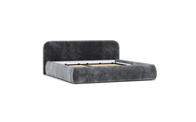 Load image into Gallery viewer, Ara Bed - King - Upholstered - Cobblestone - Storage
