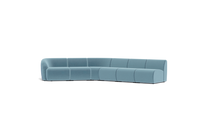Load image into Gallery viewer, Cassini - Wedge Sectional - Aqua
