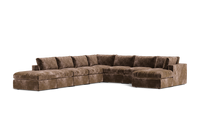 Load image into Gallery viewer, Ciello - Sectional - Espresso - Regular Backrest
