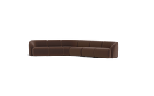 Load image into Gallery viewer, Cassini - Wedge Sectional - Chocolate
