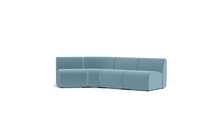 Load image into Gallery viewer, Cassini - Wedge Sectional - Aqua
