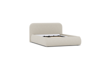 Load image into Gallery viewer, Ara Bed - Full - Upholstered - Silken Sand - Storage
