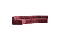 Load image into Gallery viewer, Cassini - Wedge Sectional - Bordeaux

