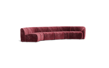 Load image into Gallery viewer, Cassini - Wedge Sectional - Bordeaux
