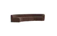 Load image into Gallery viewer, Cassini - Wedge Sectional - Chocolate
