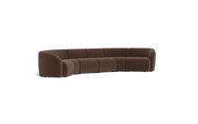 Load image into Gallery viewer, Cassini - Wedge Sectional - Chocolate
