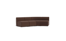 Load image into Gallery viewer, Cassini - Wedge Sectional - Chocolate
