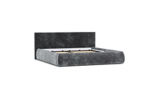 Load image into Gallery viewer, Ara Bed - King - Upholstered - Cobblestone - Storage
