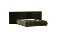 Load image into Gallery viewer, Ara Bed - Queen - Upholstered - Sage - Storage
