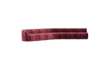 Load image into Gallery viewer, Cassini - Wedge Sectional - Bordeaux
