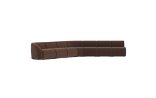 Load image into Gallery viewer, Cassini - Wedge Sectional - Chocolate
