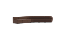 Load image into Gallery viewer, Cassini - Wedge Sectional - Chocolate
