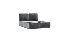Load image into Gallery viewer, Ara Bed - Full - Upholstered - Cobblestone - Storage
