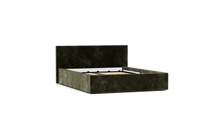 Load image into Gallery viewer, Ara Bed - Queen - Upholstered - Sage - Storage
