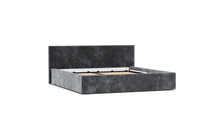 Load image into Gallery viewer, Ara Bed - King - Upholstered - Cobblestone - Storage
