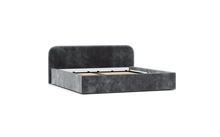 Load image into Gallery viewer, Ara Bed - King - Upholstered - Cobblestone - Storage
