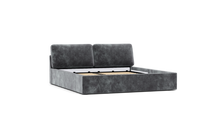 Load image into Gallery viewer, Ara Bed - King - Upholstered - Cobblestone - Storage
