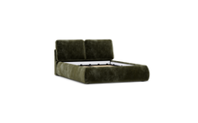 Load image into Gallery viewer, Ara Bed - Full - Upholstered - Sage - Non-storage
