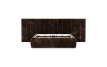 Load image into Gallery viewer, Ara Bed - Full - Upholstered - Espresso - Non-storage
