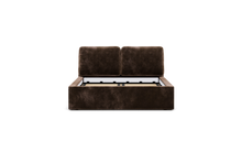 Load image into Gallery viewer, Ara Bed - Full - Upholstered - Espresso - Non-storage
