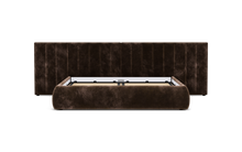 Load image into Gallery viewer, Ara Bed - King - Upholstered - Espresso - Non-storage
