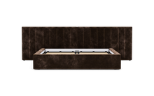 Load image into Gallery viewer, Ara Bed - King - Upholstered - Espresso - Non-storage
