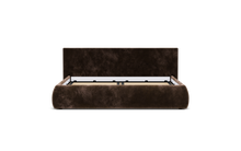 Load image into Gallery viewer, Ara Bed - King - Upholstered - Espresso - Non-storage
