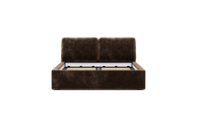 Load image into Gallery viewer, Ara Bed - Queen - Upholstered - Espresso - Non-storage
