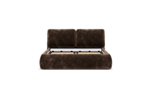 Load image into Gallery viewer, Ara Bed - Queen - Upholstered - Espresso - Storage
