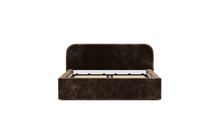 Load image into Gallery viewer, Ara Bed - Queen - Upholstered - Espresso - Storage
