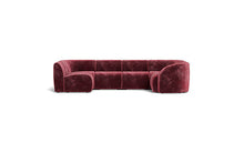 Load image into Gallery viewer, Cassini - Wedge Sectional - Bordeaux
