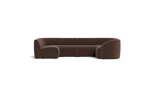 Load image into Gallery viewer, Cassini - Corner Sectional - Chocolate
